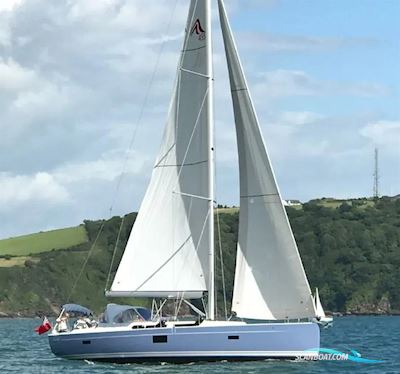 Hanse 455 Sailingboat 2017, with Yanmar 4JH57 57hp engine, United Kingdom