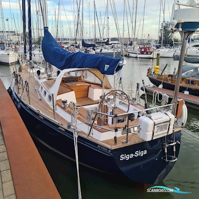 Hutting 40 Sailingboat 1991, with Mercedes engine, The Netherlands