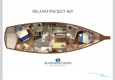 Island Packet 465 Sailingboat 2008, with Yanmar JH4TE engine, Greece