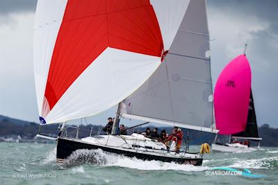 J Boats J/109 Sailingboat 2004, with Volvo MD2030D SailDrive 30hp Diesel Engine with 2 Blade, Bronze feathering propeller engine, United Kingdom