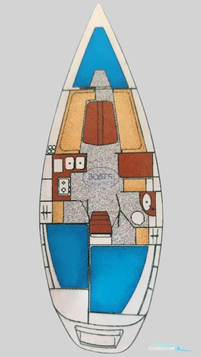 Jeanneau SUN RISE 35 Sailingboat 1989, with PERKINS engine, Greece