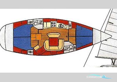 Jeanneau Sun Odyssey 45.2 Sailingboat 2000, with Yanmar 4JH 2-TE engine, Germany