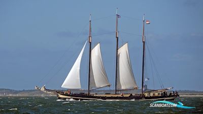 Klipper 3 Mast Klipper Sailingboat 1897, with Daf engine, The Netherlands