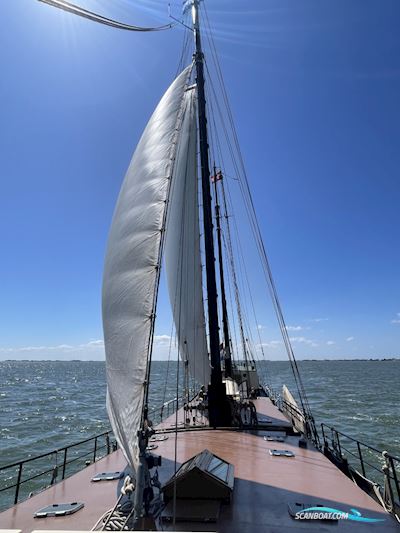 Klipper Zeilklipper, Charter Sailingboat 1911, with Volvo Penta engine, The Netherlands