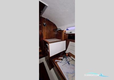 LM Boats Nordisches Folkeboot Sailingboat 1980, with Mercury engine, Germany