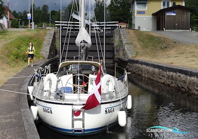 LM Mermaid 380 Sailingboat 1987, with Volvo D2-40F engine, Denmark