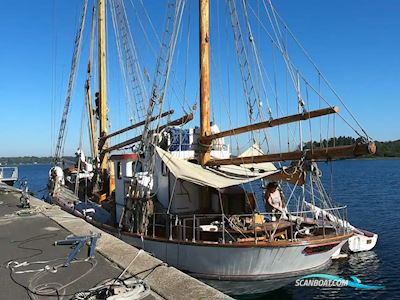 Labora Hajkutter Gaff Ketch Sailingboat 1939, with Caterpillar engine, No country info