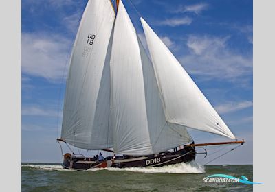 Lemsteraak DD 18 - Visserman Uitvoering Sailingboat 2016, with Direct aangedreven, John Deere  engine, The Netherlands