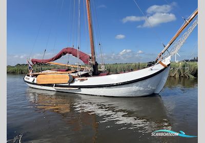 Lemsteraak De Wulp - Roefuitvoering Sailingboat 1912, with Daf engine, The Netherlands