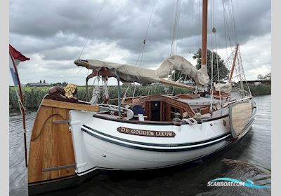 Lemsteraak Gouden Leeuw - Roefaak Hoek Design Sailingboat 1995, with Yanmar  engine, The Netherlands