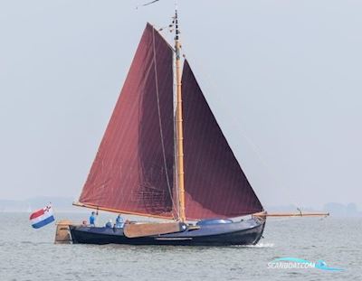 Lemsteraak Roefaak De Boer - Tweestrijd-Volledig Nieuw Vlak Sailingboat 1910, with Perkins engine, The Netherlands