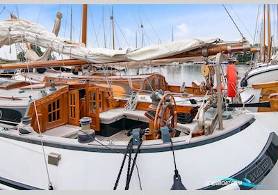 Lemsteraak Roefuitvoering - Wadwaai Sailingboat 1968, with Mitsubishi engine, The Netherlands