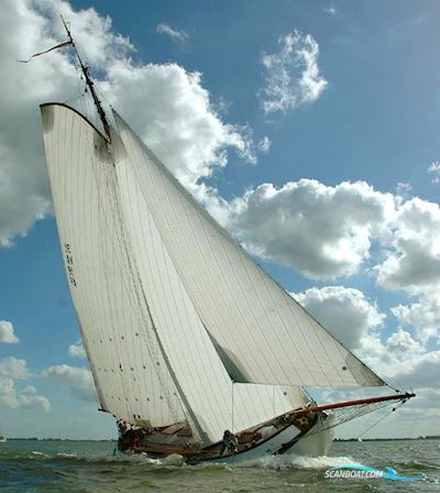Lemsteraak Roefuitvoering - Wadwaai Sailingboat 1968, with Mitsubishi engine, The Netherlands