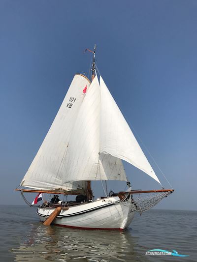 Lemsteraak Windbreeker - Roefuitvoering Jachtuitvoering Sailingboat 1973, with Nanni engine, The Netherlands