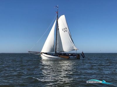 Lemsteraak Zonnewind - Roefuitvoering Sailingboat 1993, with Volvo Penta engine, The Netherlands