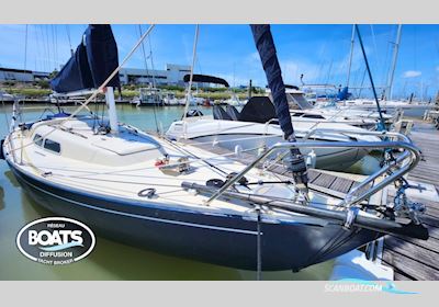 Marieholm Folkboat Sailingboat 1969, with Honda engine, France