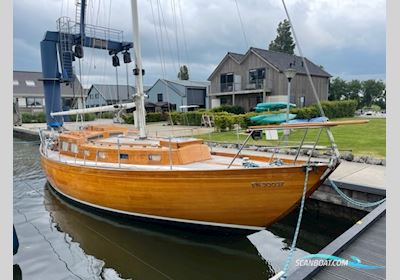 Matthiesen & Paulsen 7,5 KR Seefahrtskreuzer Sailingboat 1963, with Nanni 4.190 HE engine, The Netherlands