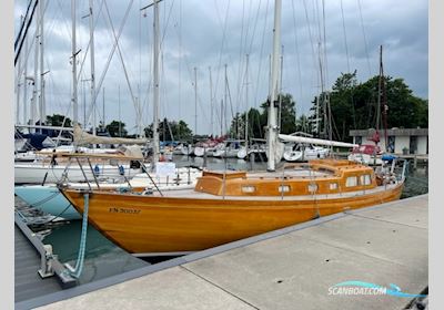Matthiesen & Paulsen 7,5 KR Seefahrtskreuzer Sailingboat 1963, with Nanni 4.190 HE engine, The Netherlands