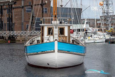 Noorse Zeilkotter Sailingboat 1945, with Daf engine, The Netherlands