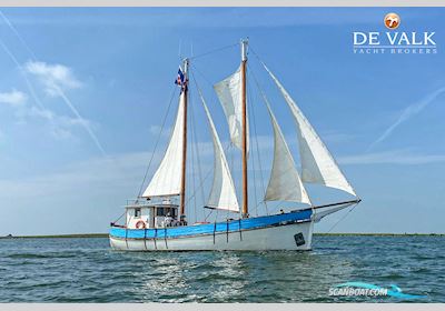 Noorse Zeilkotter Sailingboat 1945, with Daf engine, The Netherlands