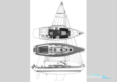 Nordborg Baadebyggeri Nordborg 40 Sailingboat 2011, with Perkins-Sabre engine, Denmark