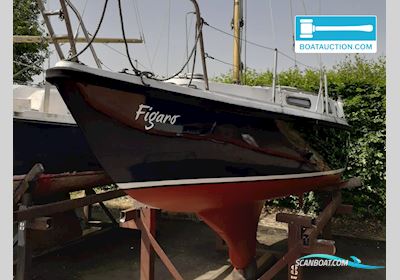 Saluki Kajuitzeiljacht Sailingboat 1974, with Suzuki engine, The Netherlands