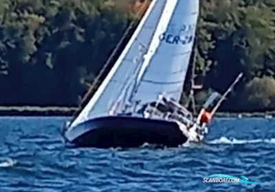 Scampi 30 Mk3 Sailingboat 1973, with Kubota 3 Zyl. D 722 engine, Germany