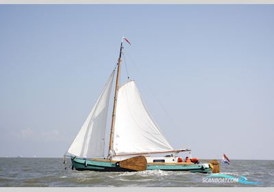 Skûtsje Tjalk 12.22 Sailingboat 1895, with Bmw engine, The Netherlands