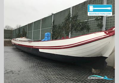 Skutsje 1950 Sailingboat 1915, The Netherlands