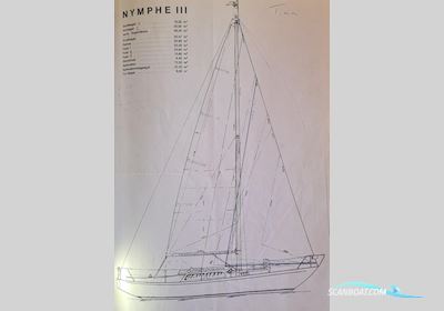 Staack Nymphe Iii Sailingboat 1970, with Volvo Penta engine, Germany