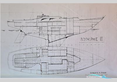Staack Nymphe Iii Sailingboat 1970, with Volvo Penta engine, Germany