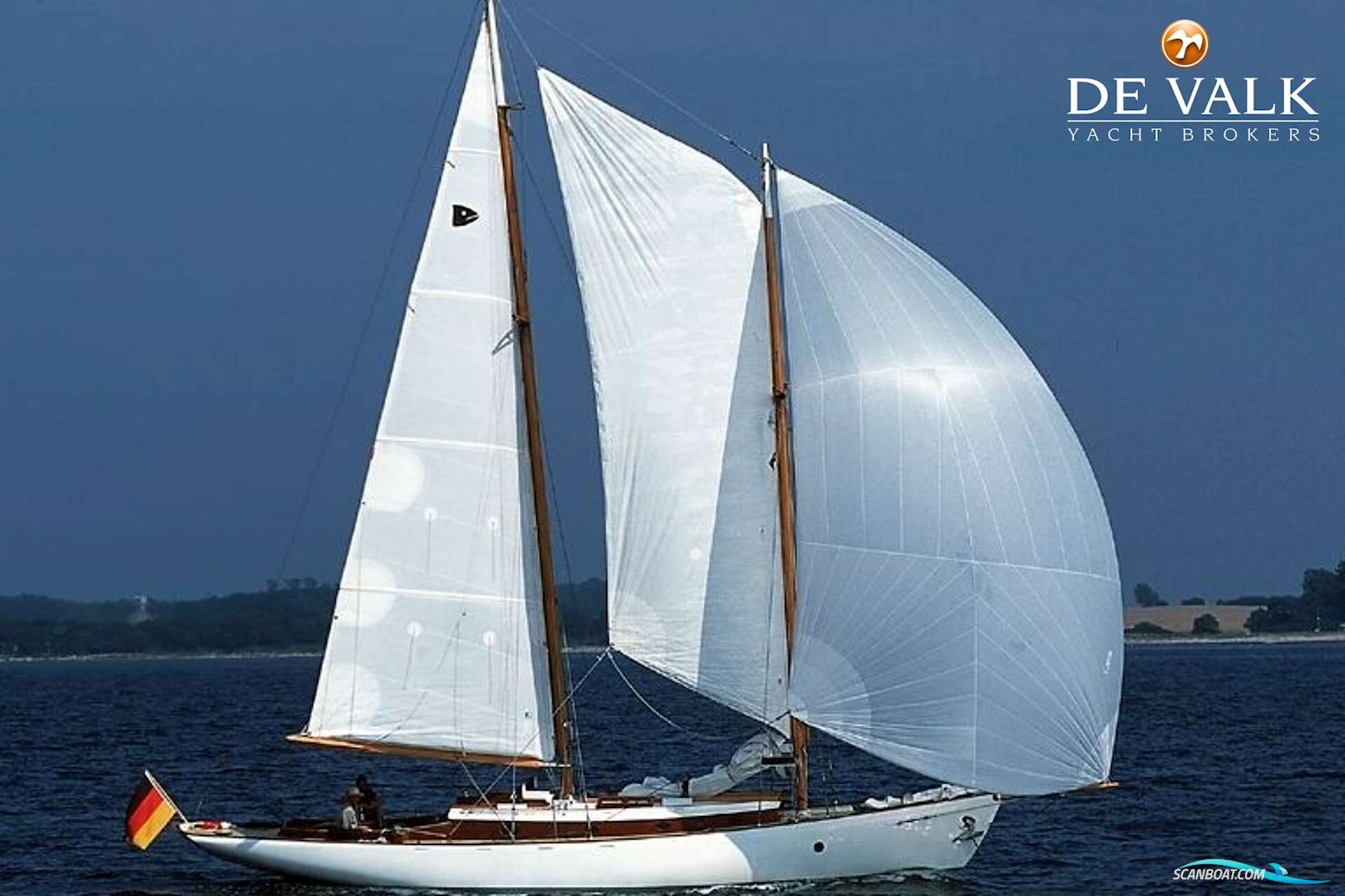 Stagsegelschoner One-Off 45 Sailingboat 2000, with Yanmar engine, Germany