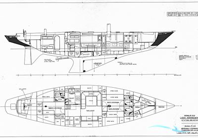Swan 65 Sailingboat 1973, with Sisu 620 DM engine, Finland