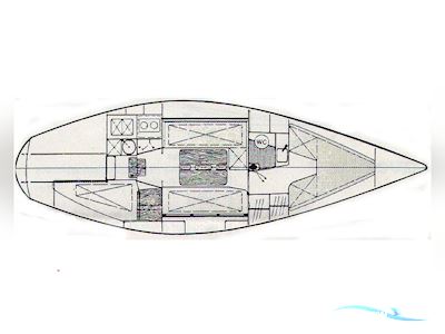 Teliga 30 Royale Sailingboat 1988, with Yanmar engine, United Kingdom
