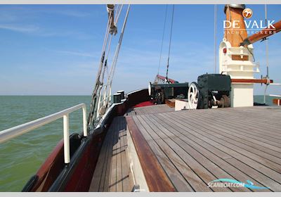 Tjalk Koopmans Welvaren Sailingboat 1905, with Daf engine, The Netherlands