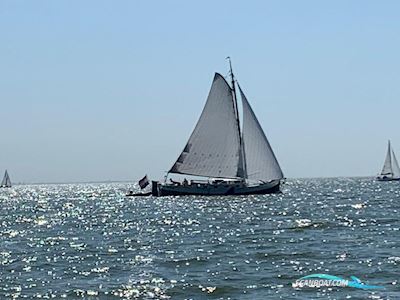 Tjalk Paviljoen Sailingboat 1920, with Volkswagen engine, The Netherlands