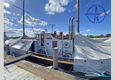 Veb Boddenwerft Damgarten Werftbau Eiche Auf Eiche Sailingboat 1951, with Mercedes engine, Germany
