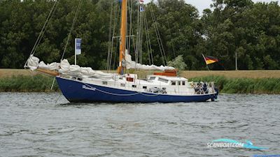 Windspiel IV Klasse Stalen S-Spant Sailingboat 1950, with Mercedes-Benz engine, The Netherlands