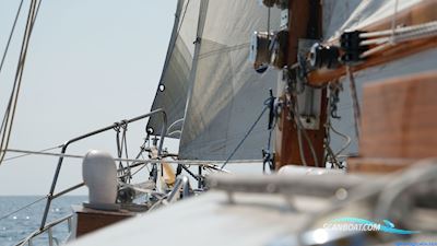 Windspiel IV Klasse Stalen S-Spant Sailingboat 1950, with Mercedes-Benz engine, The Netherlands