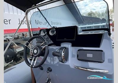 Brig Eagle 6,7 Rib Med F225 hk Mercury-Efi 4 Takt DS XL V6 3,4L og 2.000 kg Brenderup Bådtrailer. Schlauchboot / Rib 2022, mit Mercury motor, Dänemark