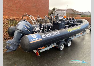 Capelli 7,5 Rib Med 200 hk Yamaha Schlauchboot / Rib 2006, mit Yamaha motor, Dänemark