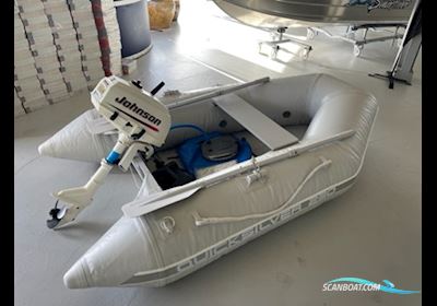 Quicksilver 230 Med 3,5 hk Johnson Schlauchboot / Rib 2000, mit Johnson motor, Dänemark