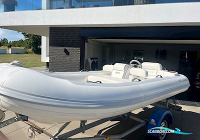 Williams 385 Turbojet Schlauchboot / Rib 2011, mit Weber motor, Dänemark