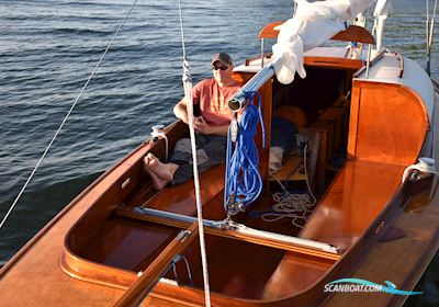20er-Jollenkreuzer Segelbåt 1969, med Honda motor, Tyskland