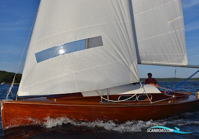 20er-Jollenkreuzer Segelbåt 1969, med Honda motor, Tyskland