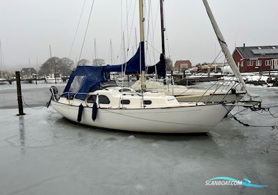 Bandholm 20 Segelbåt 1971, med El motor 24-36 volt, 2300 watt motor, Danmark