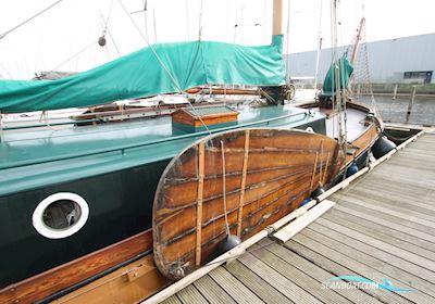 Barkmeijer Tjalk Segelbåt 1916, med Mercedes OM615 motor, Holland