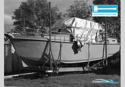 Bateau de patrouille 1200 Segelbåt 1982, med Daf motor, Belgien