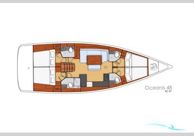 Beneteau Oceanis 48 Segelbåt 2014, med Yanmar motor, Italien