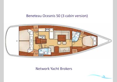 Beneteau Oceanis 50 Segelbåt 2007, med Yanmar motor, Grekland